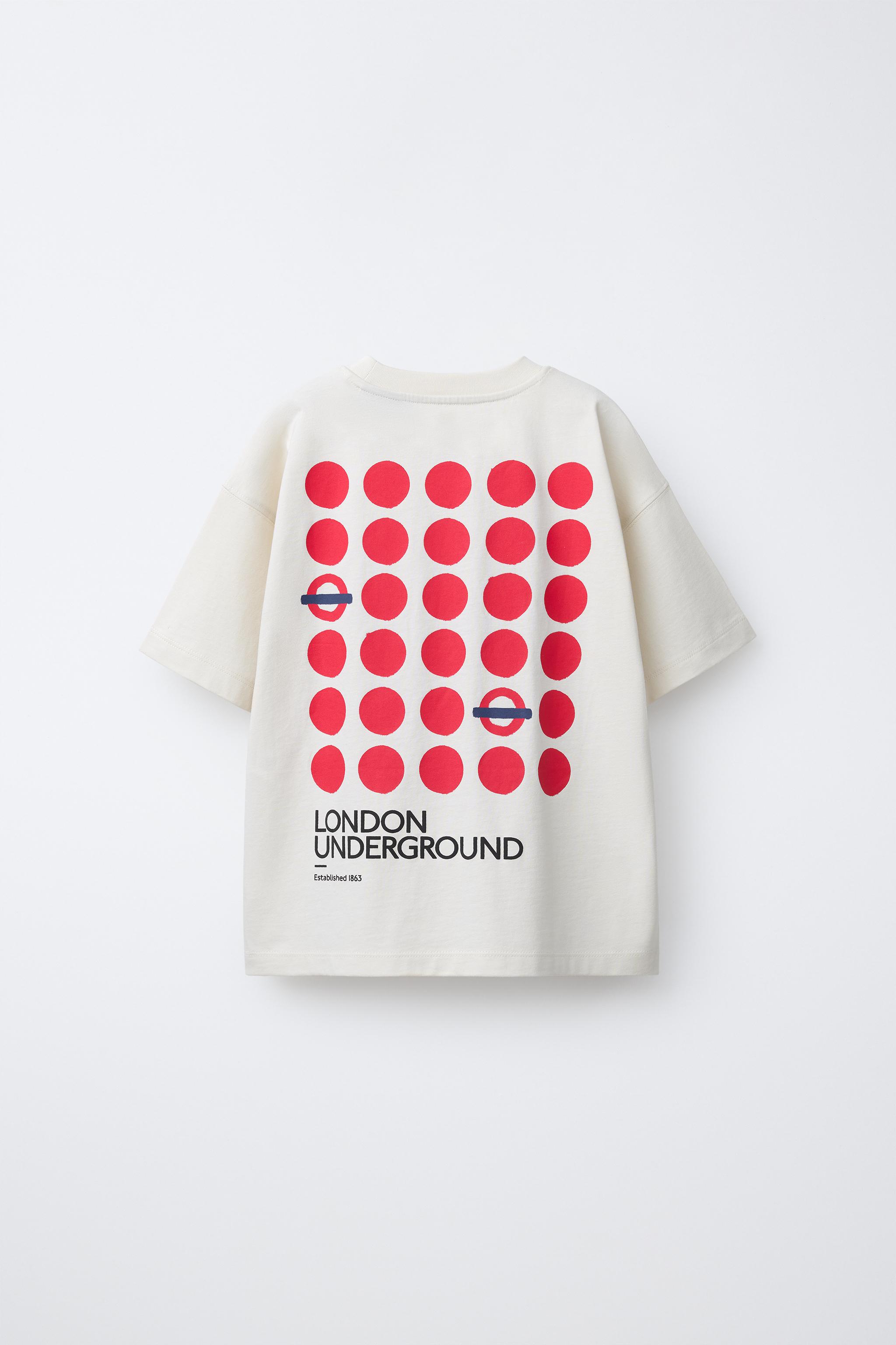 UNDERGROUND LONDON © PRINT T-SHIRT